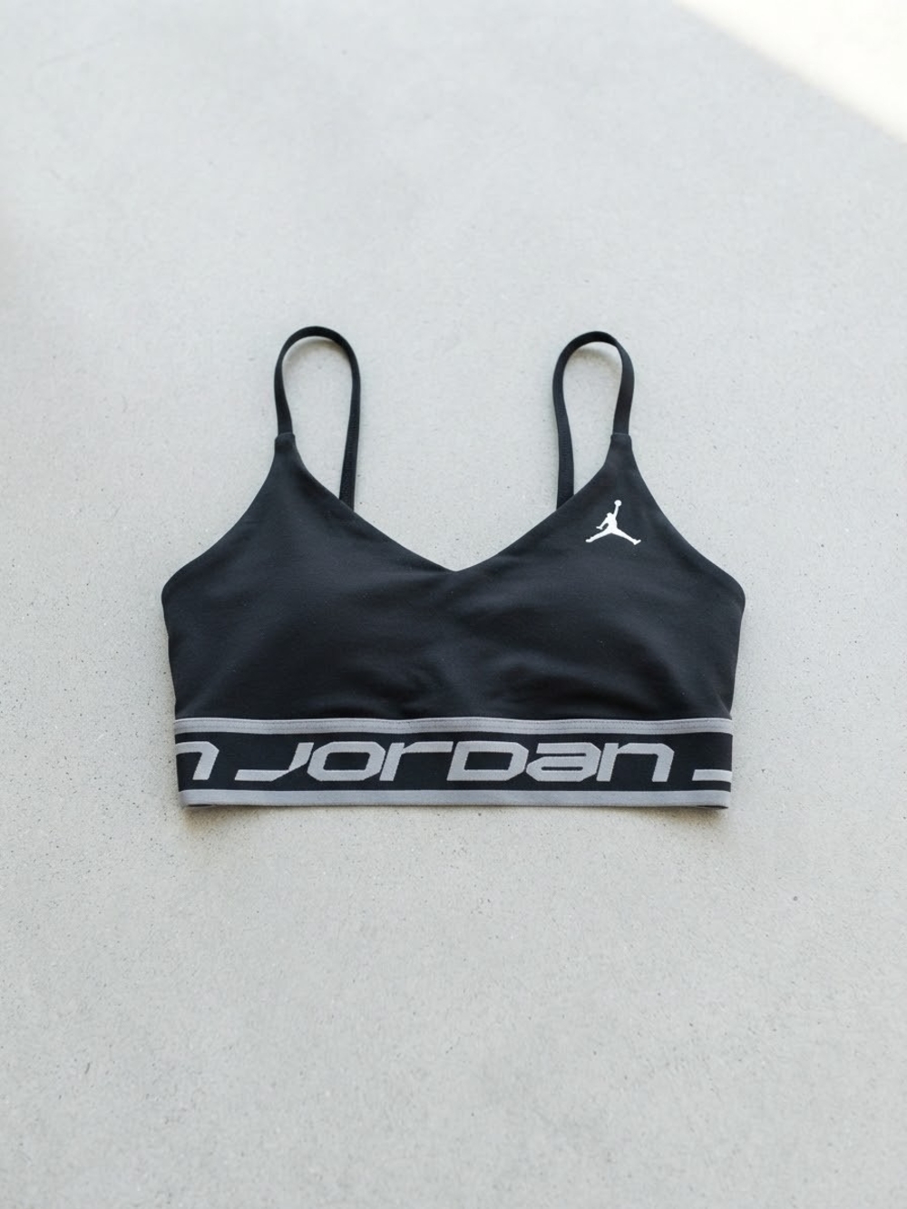 Nike Jordan Indy Black Dri-Fit Sports Bra Womens S Workout Yoga Athleisure